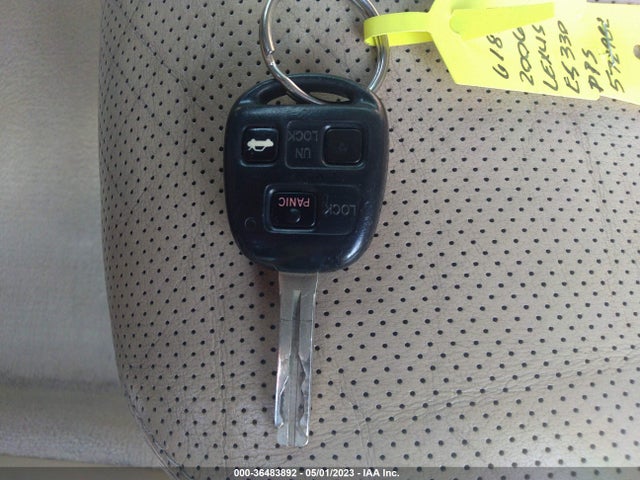 2006 LEXUS ES 330 VIN: JTHBA30G165166185