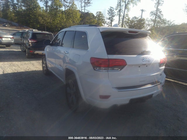 2016 JEEP GRAND CHEROKEE OVERLAND VIN: 1C4RJECG7GC474949