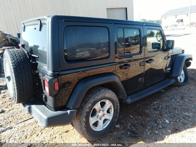 2019 JEEP WRANGLER UNLIMITED SPORT S VIN: 1C4HJXDN4KW567147