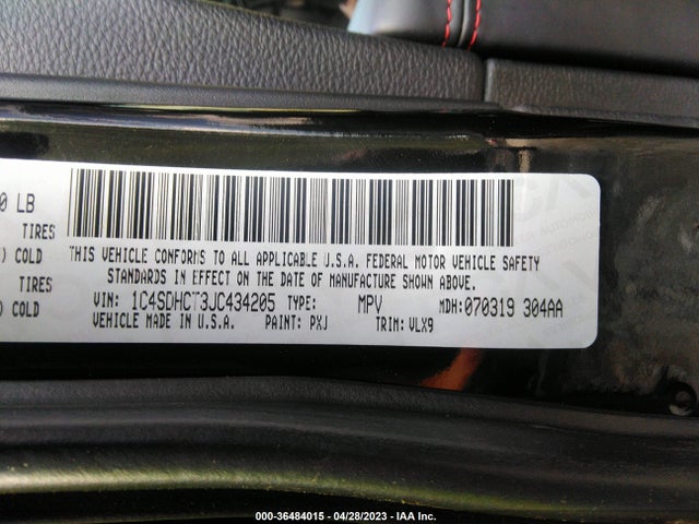 Dodge Durango R/t 2018 1C4SDHCT3JC434205 Image 9
