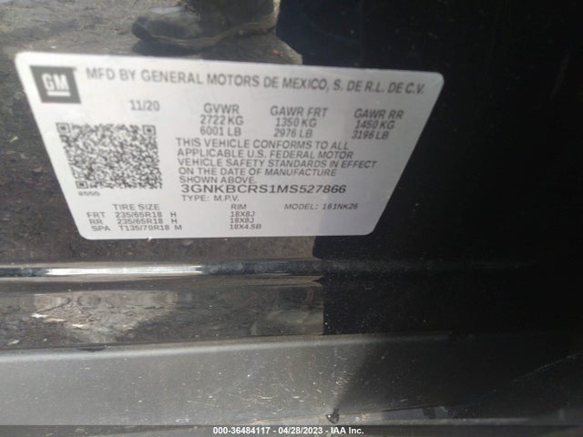 Chevrolet Blazer Lt 2021 3GNKBCRS1MS527866 Image 9