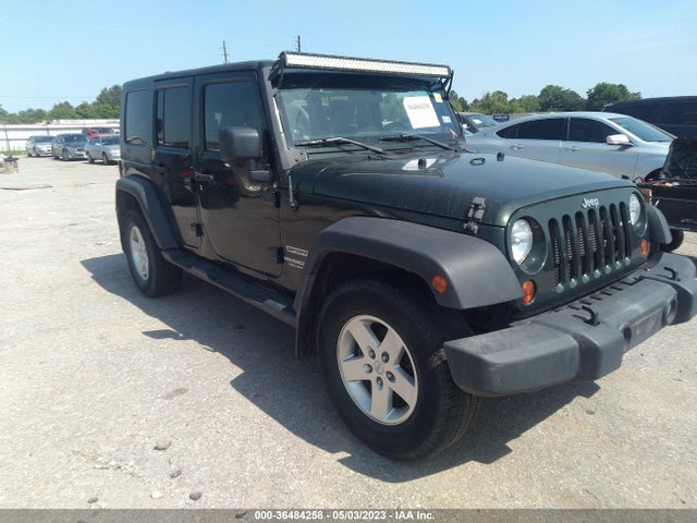 2012 JEEP WRANGLER UNLIMITED SPORT VIN: 1C4BJWDG2CL121891