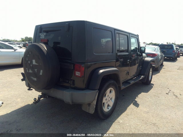 2012 JEEP WRANGLER UNLIMITED SPORT VIN: 1C4BJWDG2CL121891