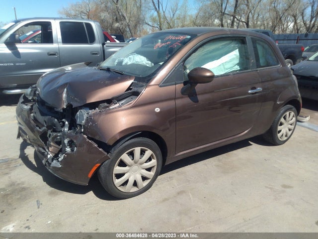 2012 FIAT 500 POP VIN: 3C3CFFAR0CT321799