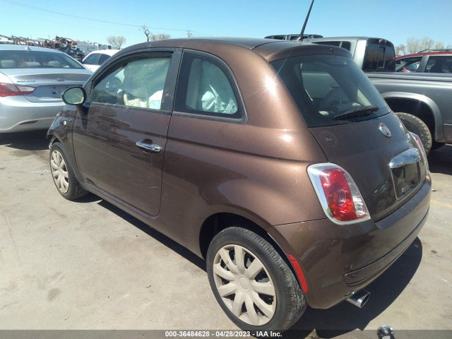 2012 FIAT 500 POP VIN: 3C3CFFAR0CT321799