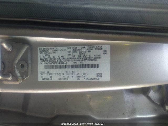 1FMCU0GX8EUD55644 Ford ESCAPE SE