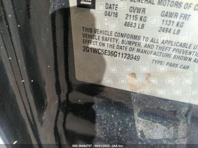 Chevrolet Impala Limited Ltz 2016 2G1WC5E36G1173949 Image 10