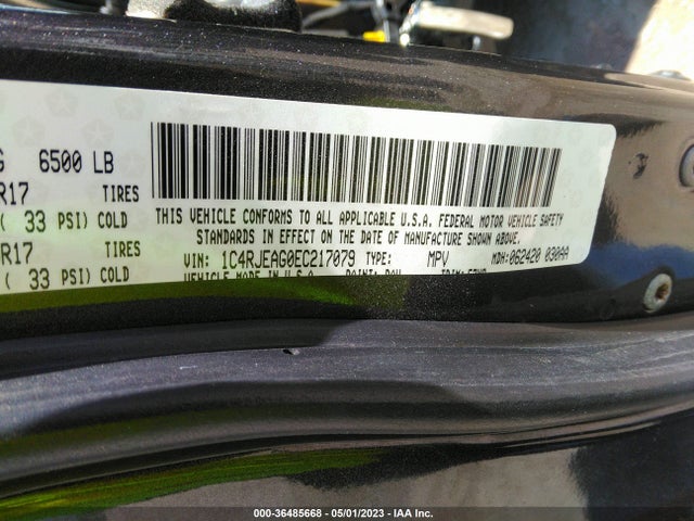 1C4RJEAG0EC217079 Jeep Grand Cherokee Laredo