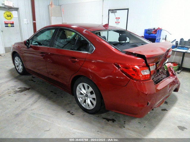 2017 SUBARU LEGACY PREMIUM VIN: 4S3BNAC64H3062429