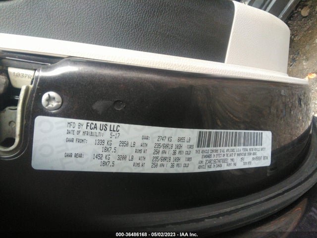 2C4RC1BG7HR768221 Chrysler Pacifica Touring Plus