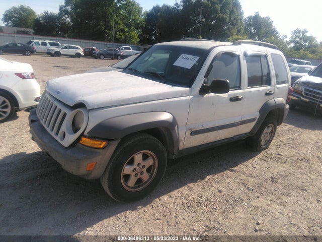 2006 JEEP LIBERTY SPORT VIN: 1J4GK48K56W106305