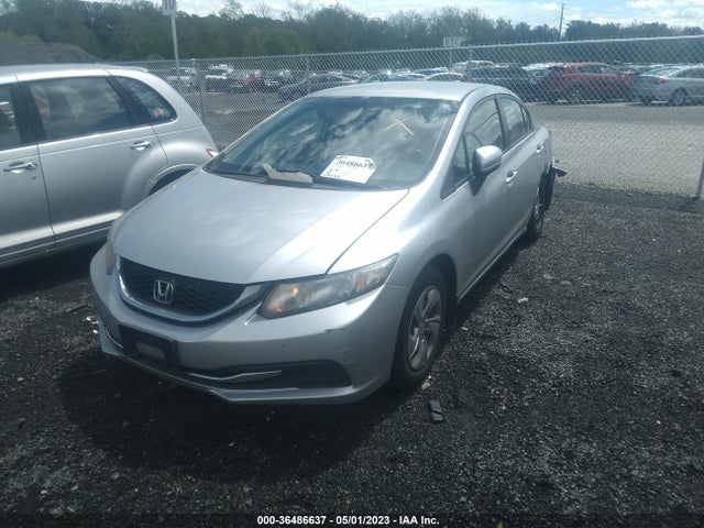Honda Civic Sedan Lx 2014 19XFB2F57EE214288 Image 2