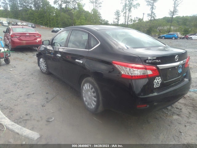 2013 NISSAN SENTRA S VIN: 3N1AB7APXDL753565