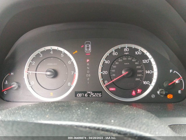 2011 HONDA ACCORD SDN EX-L VIN: 1HGCP2F8XBA033300