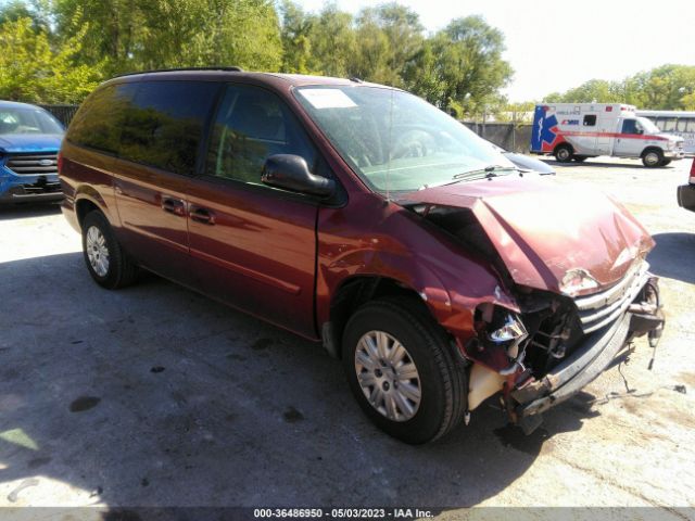 Auction sale of the 2007 Chrysler Town & Country Lx, vin: 2A4GP44R87R340310, lot number: 36486950