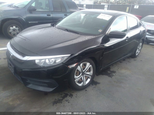 Honda Civic Sedan Lx 2017 2HGFC2F50HH549514 Image 2
