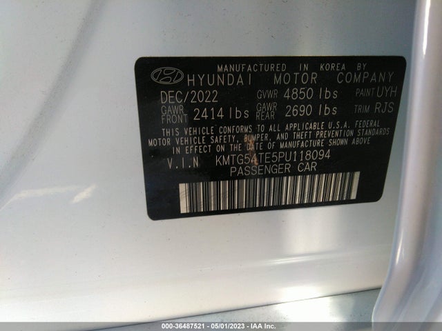 2023 Genesis G70, VIN: KMTG54TE5PU118094