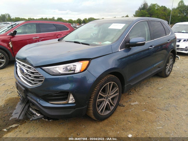 2019 FORD EDGE TITANIUM VIN: 2FMPK4K94KBB79314
