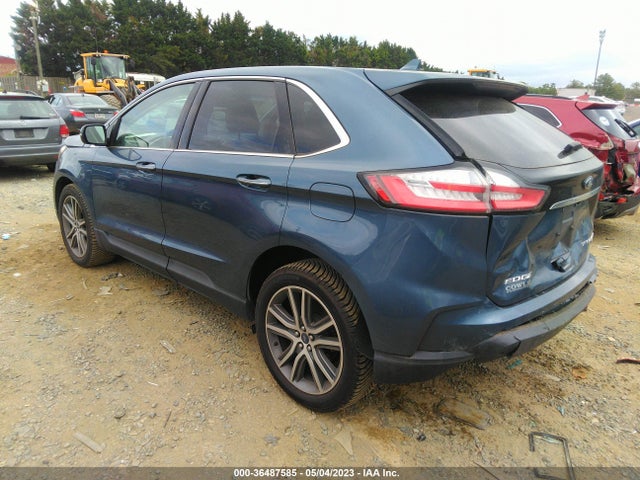 2019 FORD EDGE TITANIUM VIN: 2FMPK4K94KBB79314