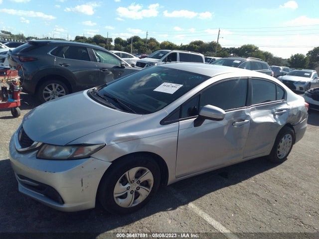 Honda Civic Sedan Lx 2015 19XFB2F55FE090409 Image 6