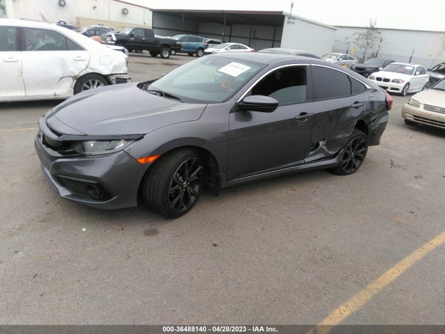 2019 HONDA CIVIC SEDAN SPORT VIN: 2HGFC2F8XKH501729