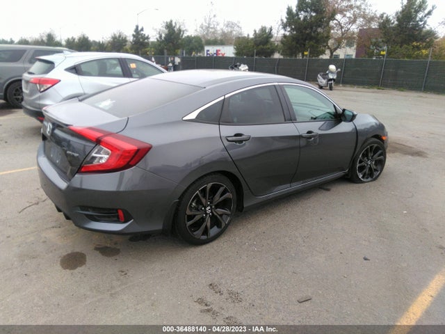 2019 HONDA CIVIC SEDAN SPORT VIN: 2HGFC2F8XKH501729