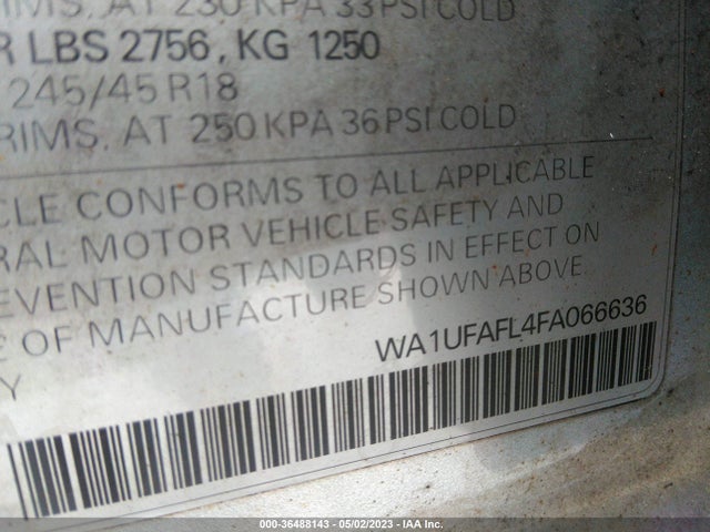 WA1UFAFL4FA066636 Audi Allroad Premium Plus