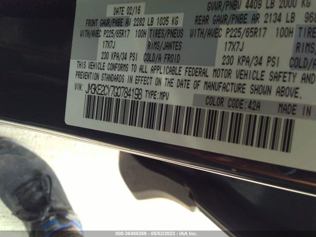 Mazda Cx-5 Touring 2016 JM3KE2CY7G0784198 Image 11