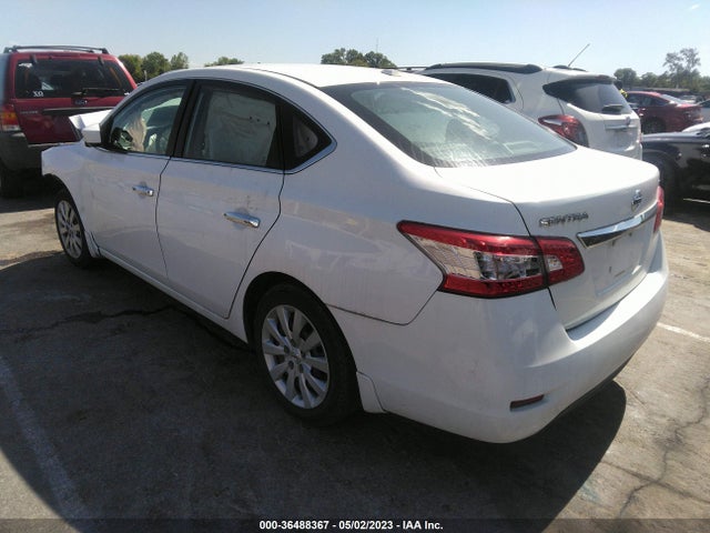 2015 NISSAN SENTRA SV VIN: 3N1AB7APXFY302822