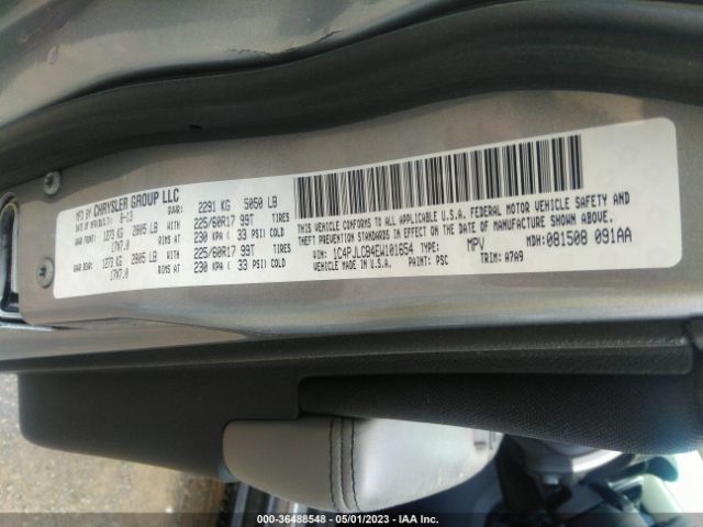 1C4PJLCB4EW101654 Jeep Cherokee Latitude