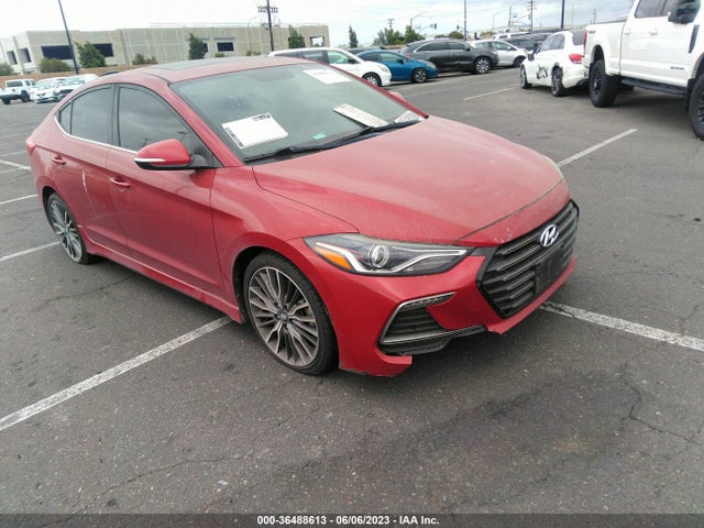 Hyundai Elantra Sport 2018 KMHD04LB0JU591331 главное изображение