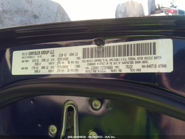 1C6RR6FT2ES310669 RAM 1500 Express