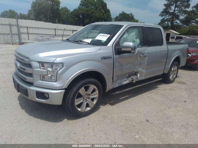 2016 FORD F-150 PLATINUM VIN: 1FTEW1CF0GFB21158
