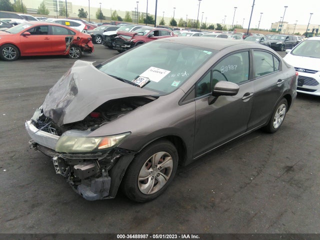 Honda Civic Sedan Lx 2014 19XFB2F51EE248646 Image 2