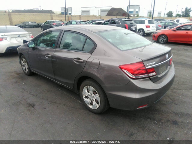 Honda Civic Sedan Lx 2014 19XFB2F51EE248646 Image 3