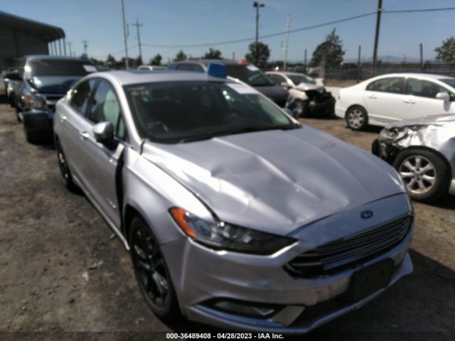 3FA6P0LU4JR116779 Ford Fusion Hybrid Se