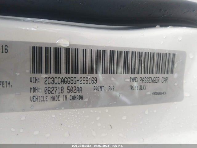 Chrysler 300 300s Alloy Edition 2016 2C3CCAGG5GH296169 Image 9