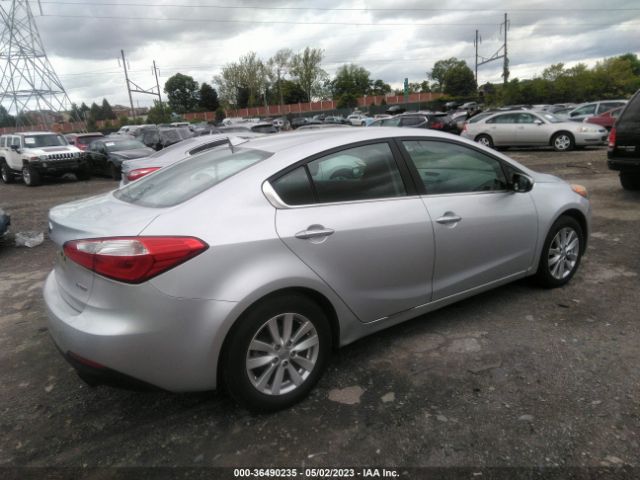 KNAFX4A85E5106145 KIA FORTE EX