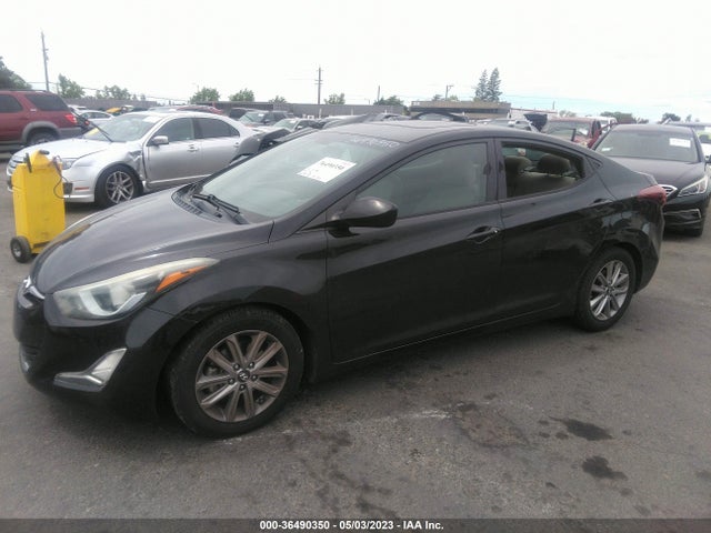 Hyundai ELANTRA SE 2014 5NPDH4AE0EH458871 Image 2