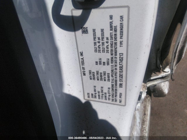 Tesla Model 3 Standard Range 2020 5YJ3E1EA9LF745213 Image 10
