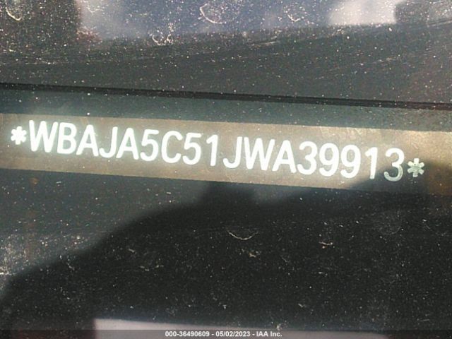 WBAJA5C51JWA39913 BMW 5 Series 530i
