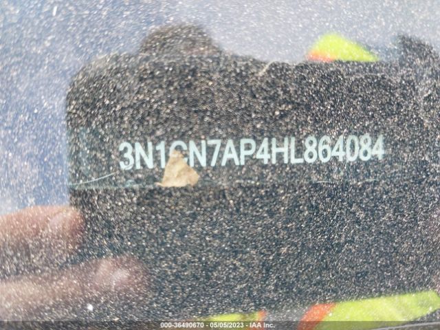 3N1CN7AP4HL864084 Nissan Versa Sedan Sv
