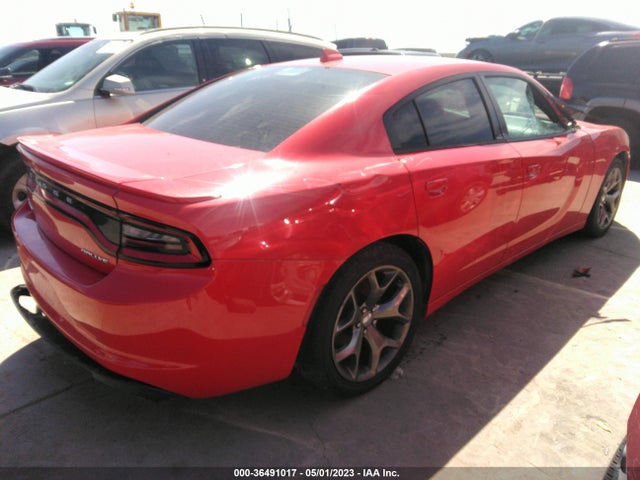 2016 DODGE CHARGER SXT VIN: 2C3CDXHG5GH138834