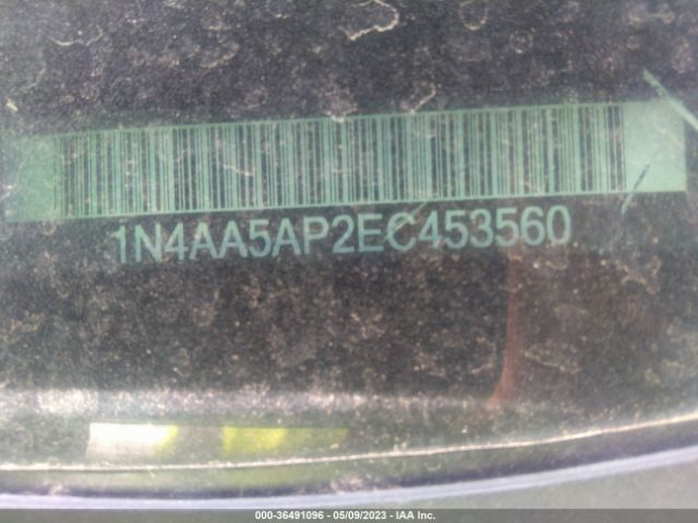 1N4AA5AP2EC453560 Nissan Maxima 3.5 Sv