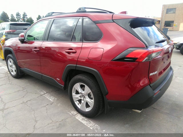 2019 TOYOTA RAV4 HYBRID XLE VIN: JTMRWRFV4KD008319