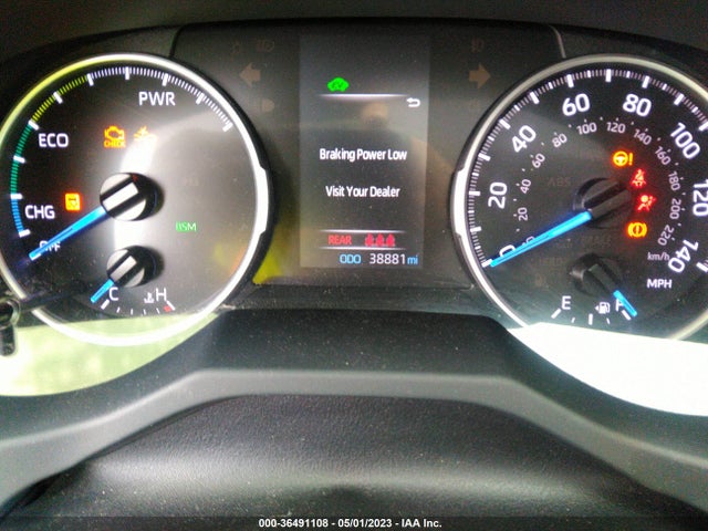 2019 TOYOTA RAV4 HYBRID XLE VIN: JTMRWRFV4KD008319