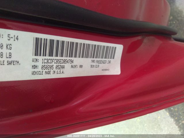 1C3CDFCB5ED854794 Dodge Dart Limited