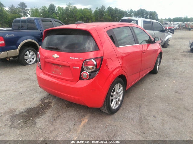 Chevrolet SONIC LT 2016 1G1JD6SB0G4177430 Image 4