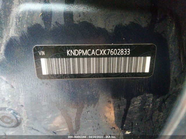 KNDPMCACXK7602833 KIA Sportage Lx