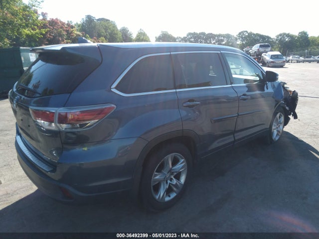 2015 TOYOTA HIGHLANDER LIMITED VIN: 5TDDKRFH9FS216223